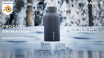 Make Blender Product Animation - beginner tutorial - Setting The Scene | Part 6