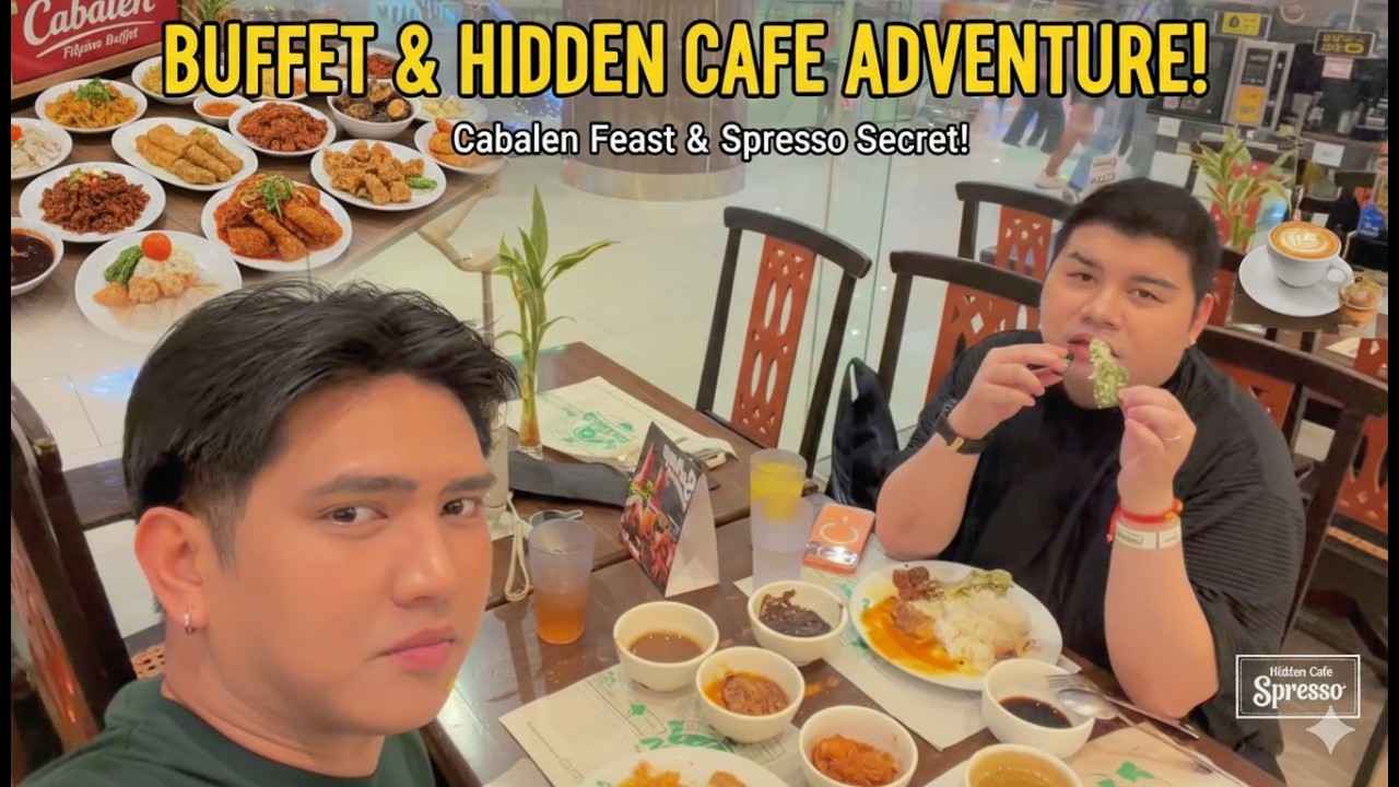Valentines? Filipino Buffet + Hidden Cafe in Pasig!