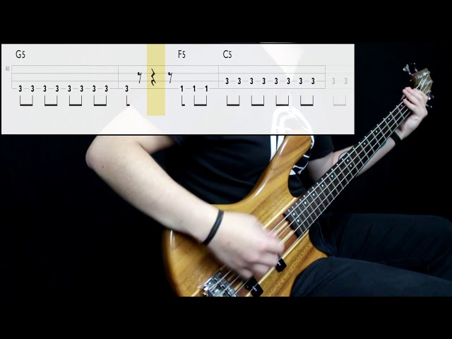 Blink-182 - All The Small Things (Bass Cover) (Play Along Tabs In Video) class=