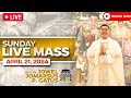 Sunday filipino live mass today ii april 21 2024 ii fr jowel jomarsus gatus