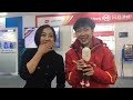 Wenjing Sui interviewed Boyang Jin w/Eng Subs post-olympic &quot; We are BFF&quot;