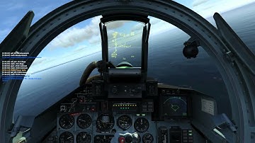 DCS 1.5 Su27 VS 3 Bandits Hit and Run By Flame