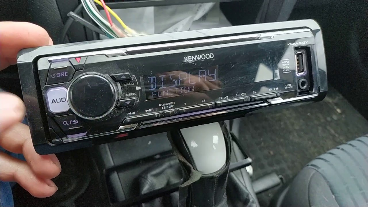 Автомагнитола kenwood kmm 122y инструкция