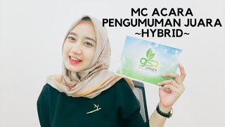 Contoh MC Pengumuman Pemenang secara Hybrid