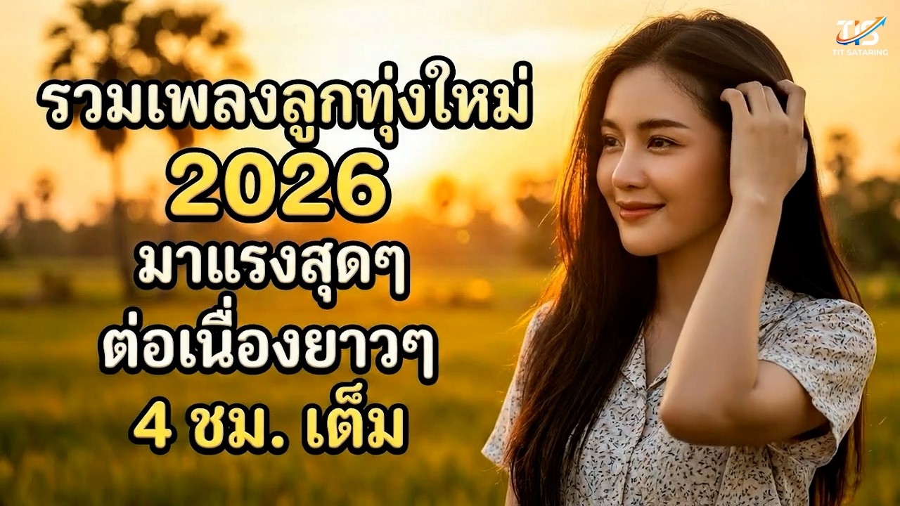💥 เพลงลูกทุ่งใหม่แกะกล่อง 2025 [เสียงชัด HD] ต่อเนื่อง 4 ชม.