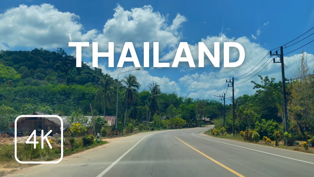 Driving Rural Thailand - Trang 🇹🇭