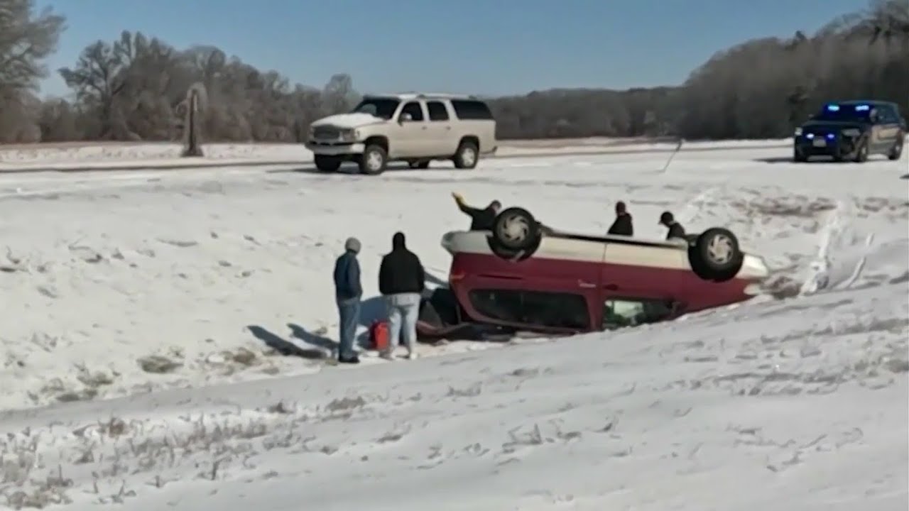 Winter storm death toll rises to 50 as Hudson River freezes over - YouTube