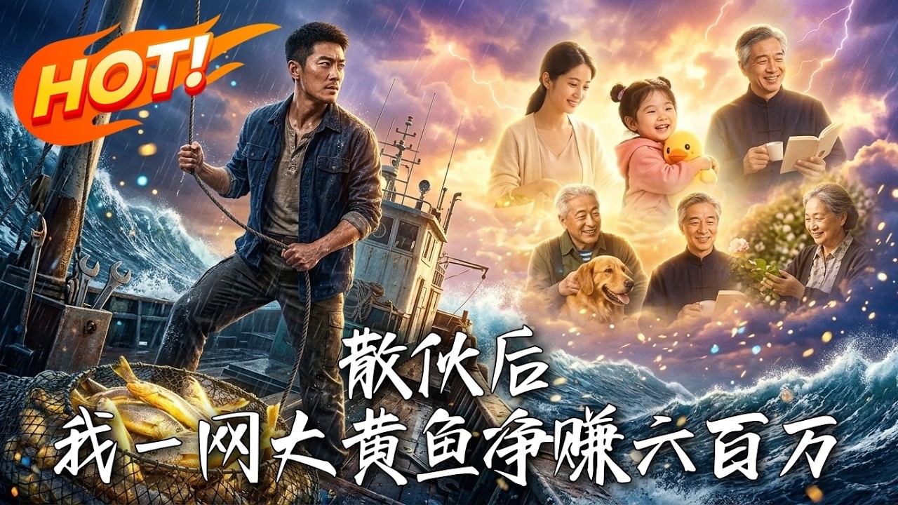 散夥後，我捕魚淨賺六百萬