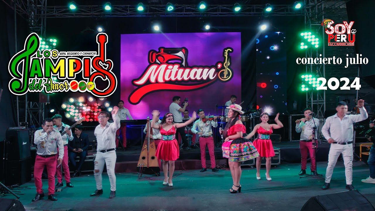 LOS JAMPIS DEL AMOR ~ MIX HUAYNOS 0️⃣1️⃣ EN CONCIERTO/ 28 DE JULIO 2024