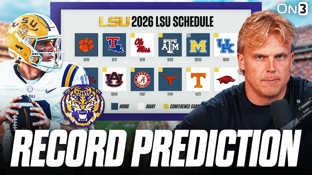 LSU Tigers 2026 Record PREDICTION