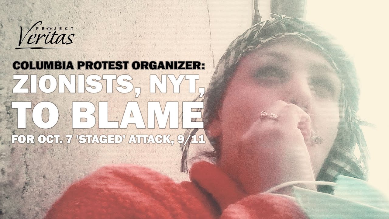 Hear from Columbia Protest Organizer: 'Zionist Jews' to Blame for 9/11 and 'Staged' Oct. 7 Attack