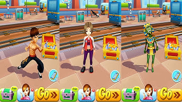 Subway Princess Runner : All 3 Different Characters Run Game | Android/iOS Gameplay HD