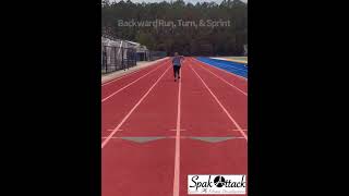 Backward Run, Turn, Sprint