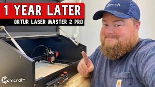 Non-Stop BUSINESS Use for ONE YEAR! Ortur Laser Master 2 Pro Review & Custom Grid Wasteboard