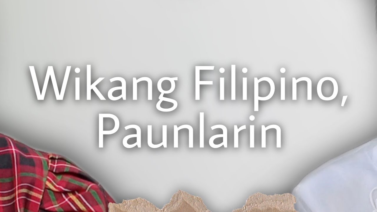 Wikang Filipino Paunlarin Jingle
