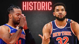 The Knicks Historic Heater Continues