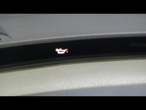 chevy aveo oil light flickering