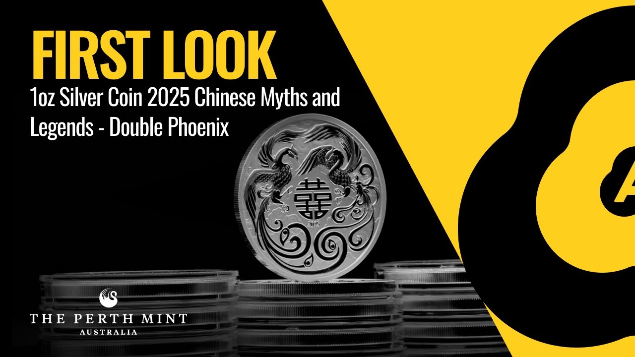 FIRST LOOK - 1oz Silver Coin 2025 Chinese Myths and Legends - Double Phoenix - Perth Mint
