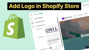 How To Add Logo in Shopify Store | Easy Steps | 2026