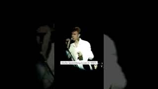 David Bowie Performing Hallo Spaceboy (Live In 1997) #Youtubeshorts #Shorts #Davidbowie 🪐