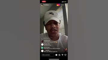 Iayze New Snippet On IG Live