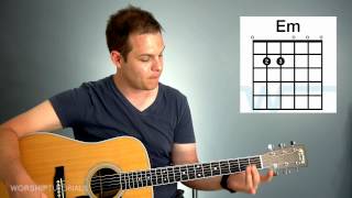 Video thumbnail of "Guitar Lesson - How to play chords in the key of G (G, C, D, Em)"