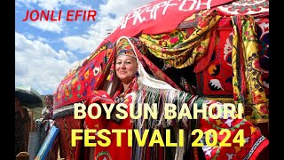 BOYSUN BAHORI 2024 JONLI EFIR