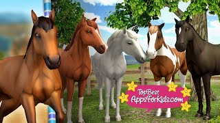 عرض القفز 🐎 الحصان العالم لعبة 🐴 الأعلى أفضل تطبيقات للأطفالnull screenshot 2