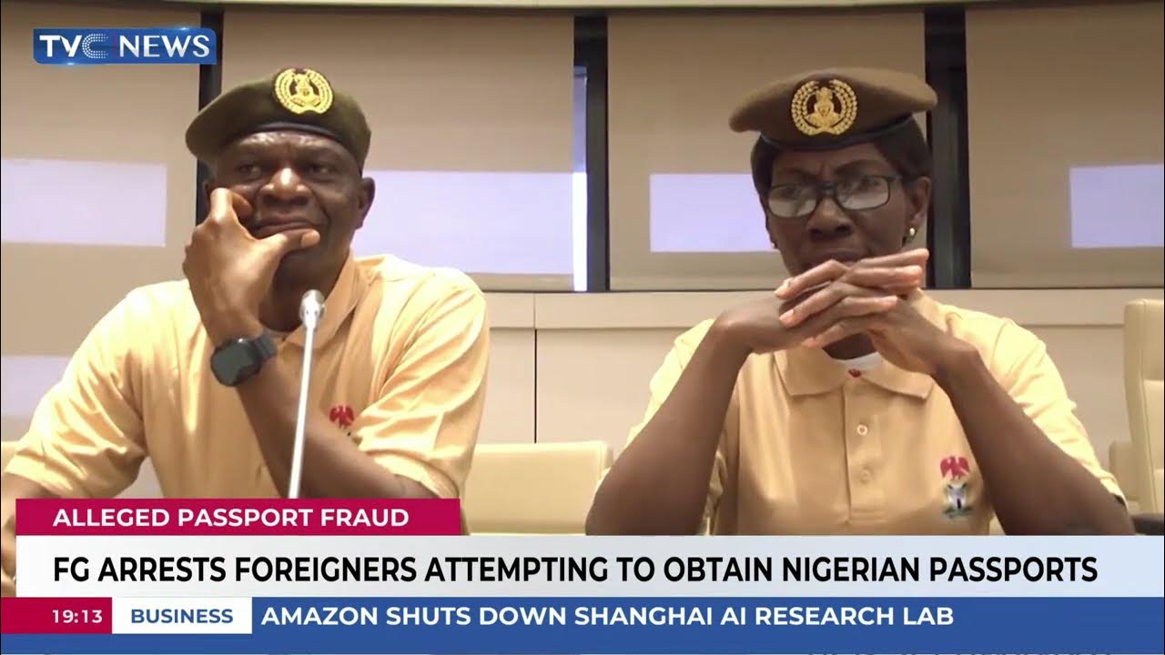 FG Arrests Foreigners Attempting To Obtain Nigerian Passports