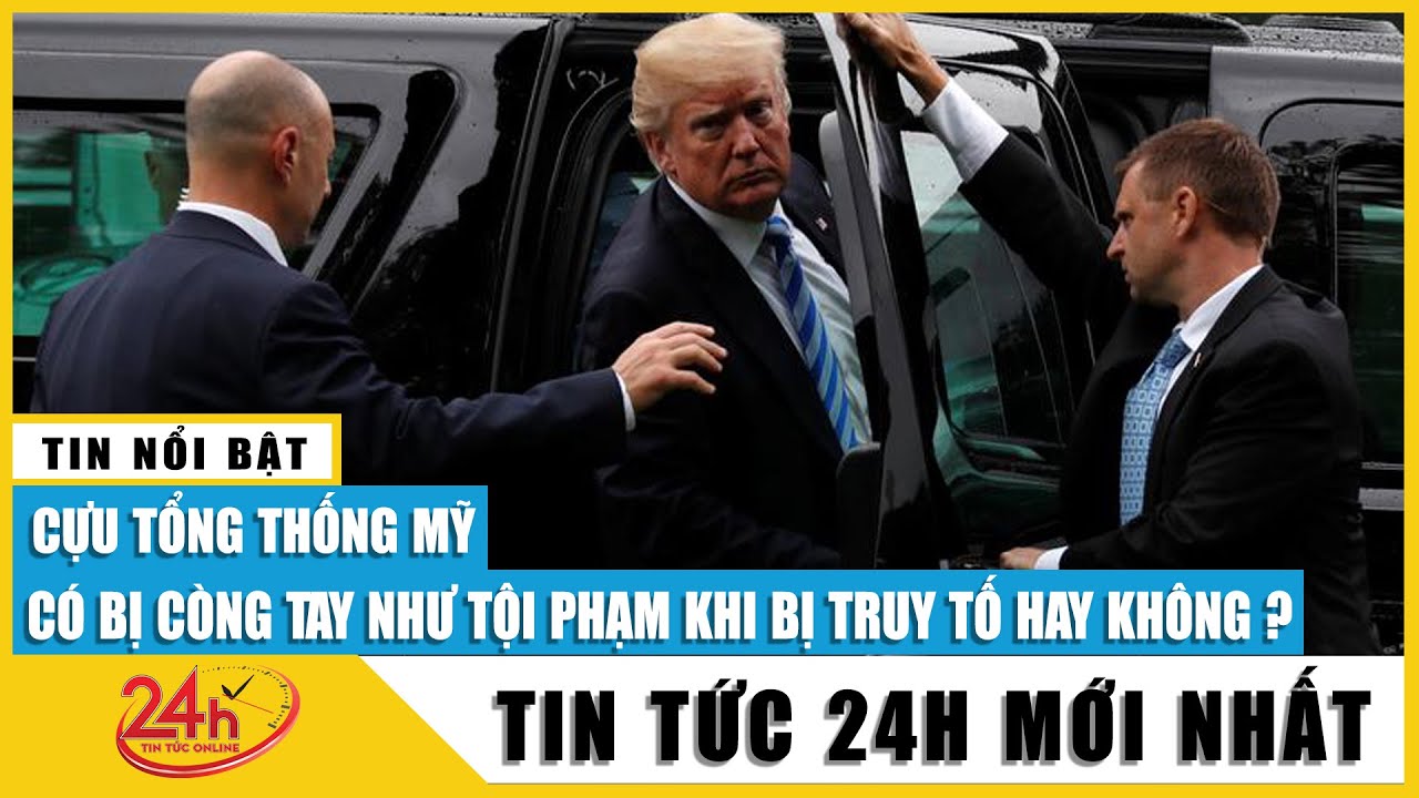 Tin tức 24h mới nhất. Tin trưa 1/4: Tương lai bấp bênh của nước Mỹ sau khi ông Trump bị truy tố