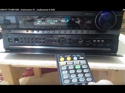 Reciver ONKYO TX-NR1008 , Audiovector K1 , Audiovector K SUB