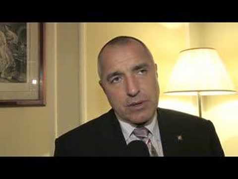 The EPP(European People's Party), the largest European-level party on the continent, talks to Boyko Borissov, Mayor of Sofia in Bulgaria and leader of the GERB, following his party's accession to the EPP as a member party. EPP (European People's Party) Press Office