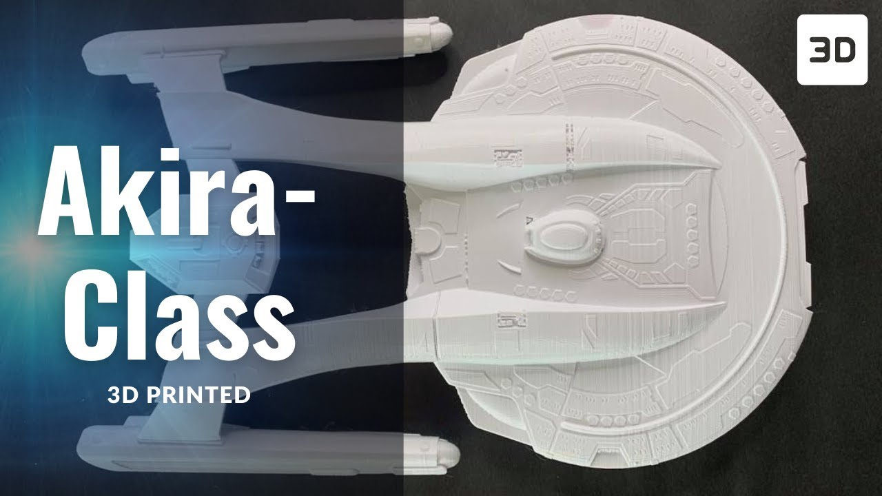 star trek akira class model kit