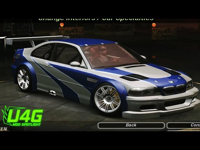 Need For Speed Underground 2 Cars by BMW