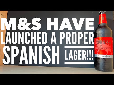 M&S Spanish Lager Review By Cerveza El Prat Del Llobregat Brewery 