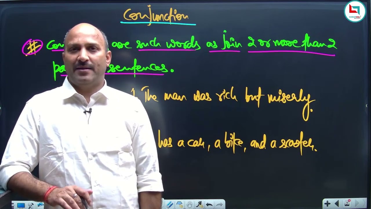 Class —18 ( conjunction ) part 01 — Transcript