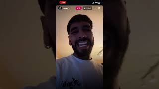 Live de Anuel en Instagram 21/08/2025