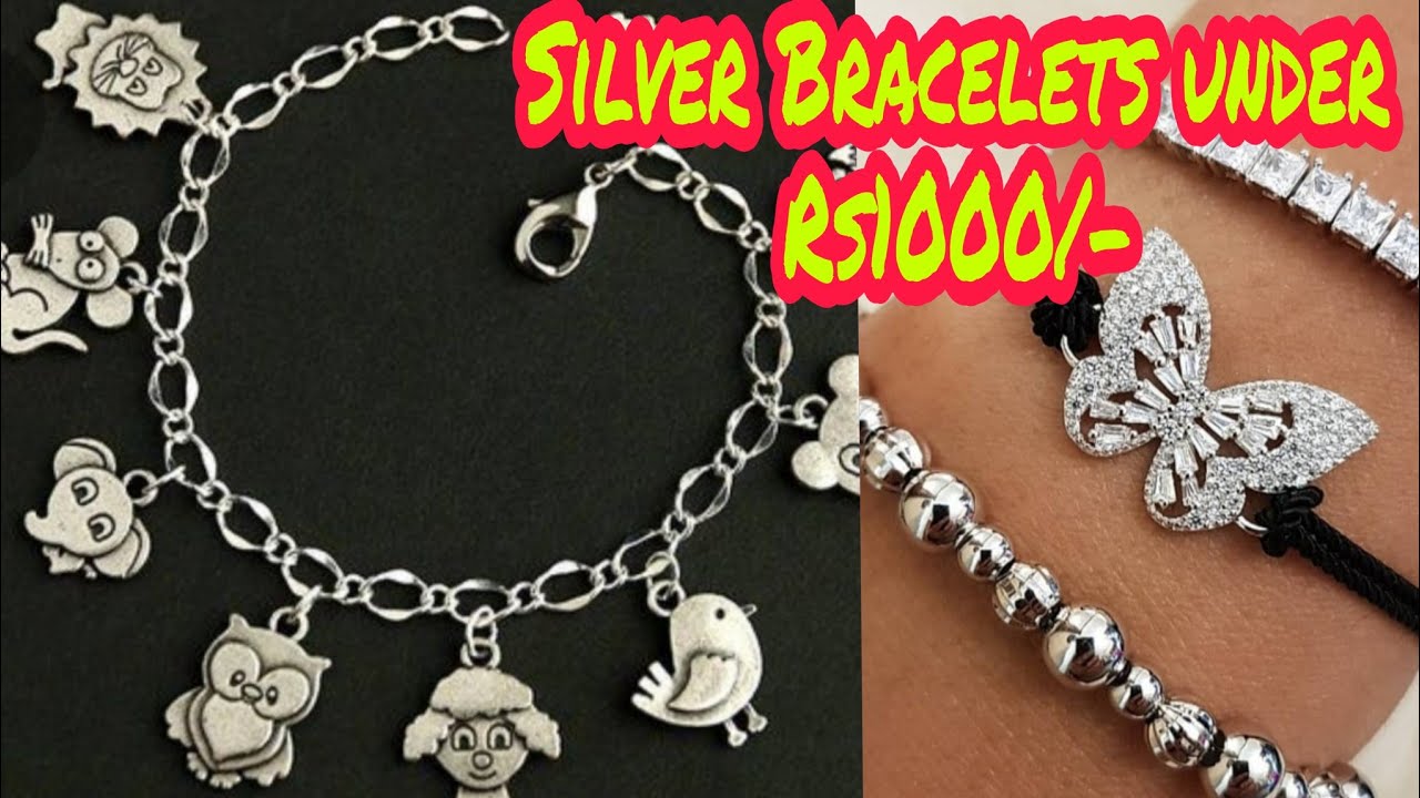 Silver Bracelets Women - Temu