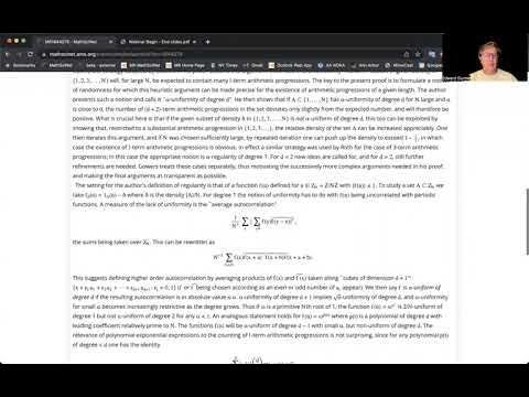 Using MathSciNet's Updated Features to Explore Arithmetic Progressions ...