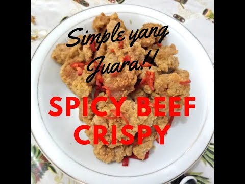 Spicy Beef Crispy