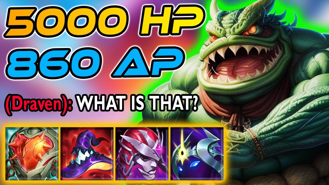 AP KENCH WITH 5000HP WILL ONESHOT YOU... AND WILL NOT DIE