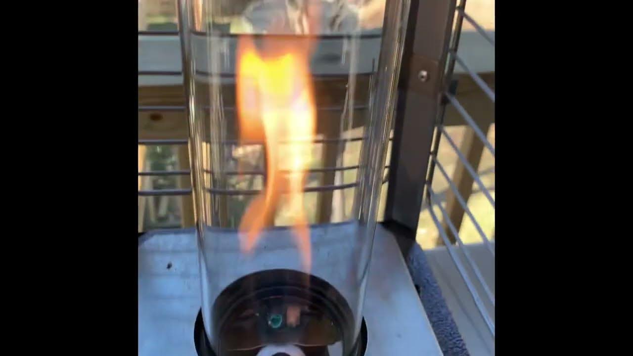 Easy Fix My Tabletop Glass Tube Outdoor Pyramid Patio Heater Will Not