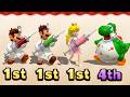 Mario Party: The Top 100 - Ultimate Minigame Battle! Mario Vs Peach Vs Yoshi Vs Luigi (4K UHD)