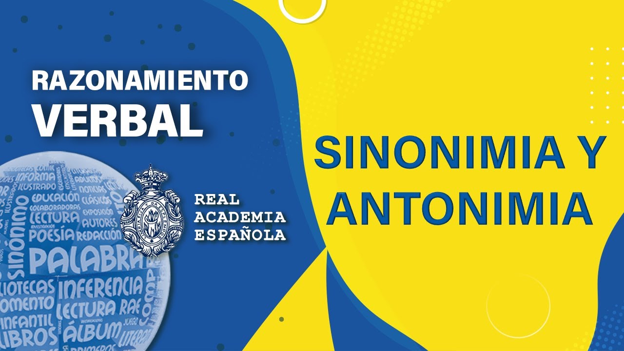 📚 𝑹𝑨𝒁𝑶𝑵𝑨𝑴𝑰𝑬𝑵𝑻𝑶 𝑽𝑬𝑹𝑩𝑨𝑳 🔹 𝑺𝒊𝒏𝒐𝒏𝒊𝒎𝒊𝒂 𝒚 𝒂𝒏𝒕𝒐𝒏𝒊𝒎𝒊𝒂 🔸