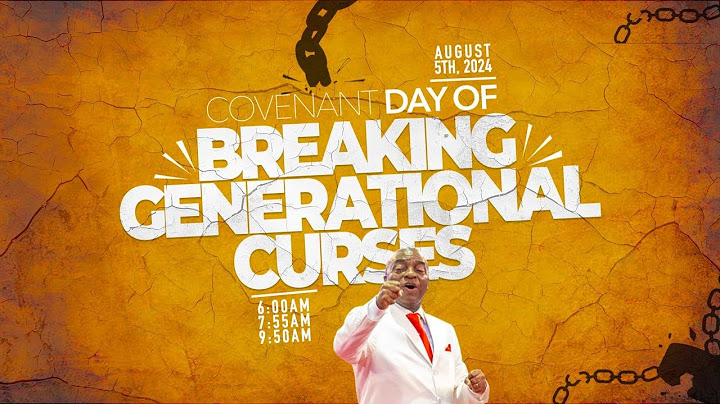 COVENANT DAY OF BREAKING GENERATIONAL CURSES SERVICE | 4, AUGUST 2024 | FAITH TABERNACLE OTA.