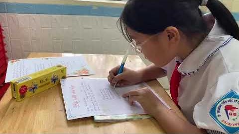 CUỘC THI CHỮ ĐẸP TUỔI THƠ LẦN THỨ NHẤT