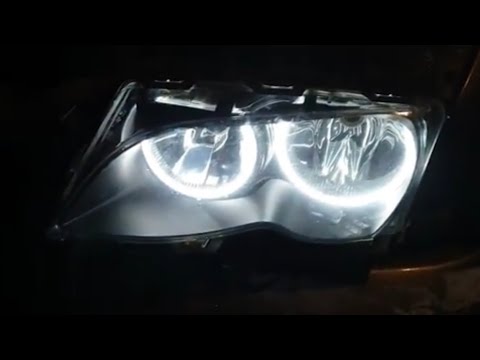 BMW 3 e46 ангельские глазки