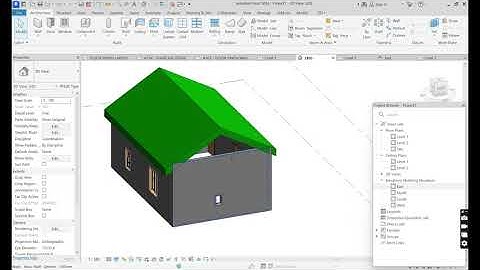 HOW TO CREATE ROOF IN REVIT