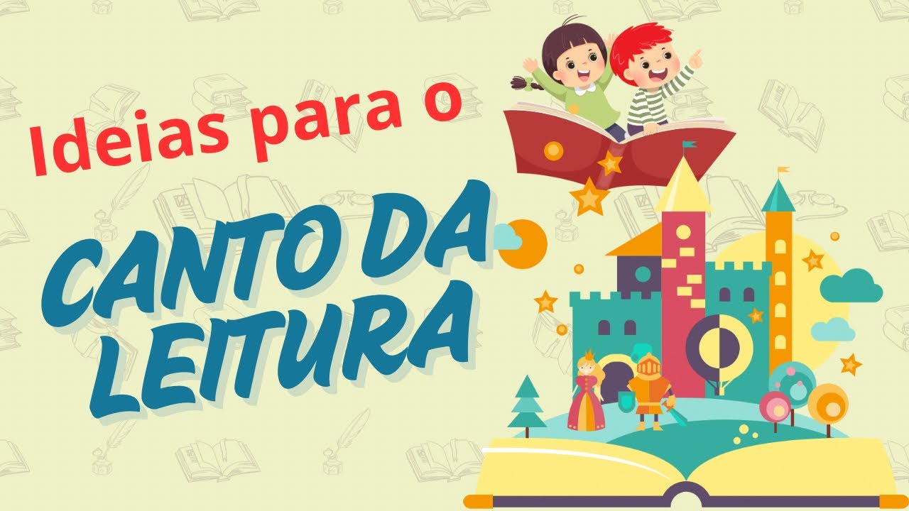 Ideias para o canto da Leitura 📚