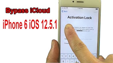 Bypass iCloud iPhone 6 Activation Lock  iOS 12.5.1 Fix On OFF Reboot